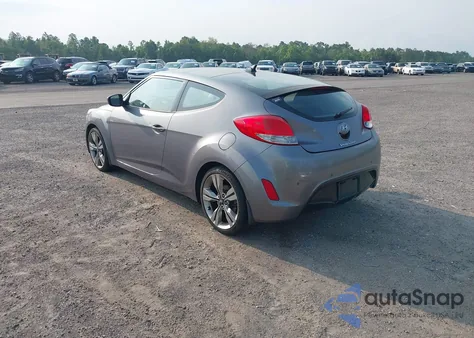 2012 Hyundai Veloster Base W/Black из США, поврежденный, VIN KMHTC6AD1CU081754